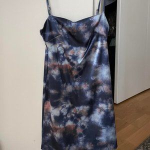 Mini Bodycon Tie-Dye Print Dress from Urban